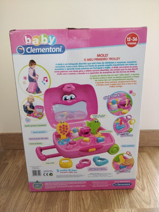 Molly Trolley De Beleza - Baby Clementoni