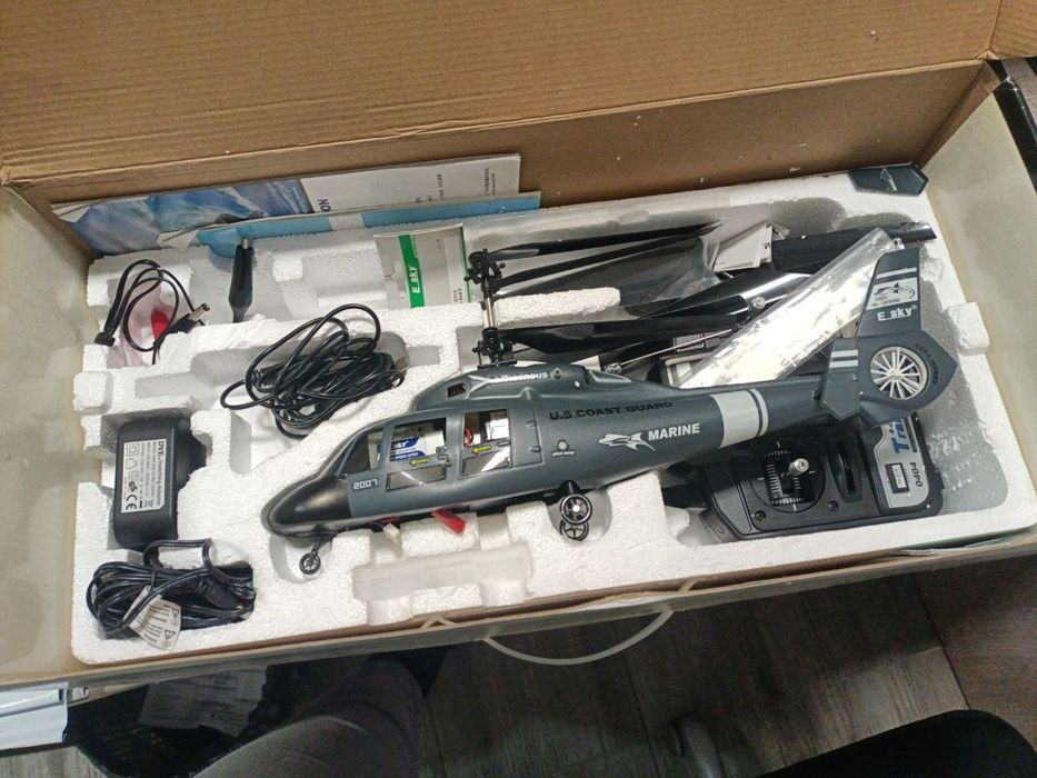 Вертоліт E-Sky Dauphin 2.4Ghz RTF Mode2