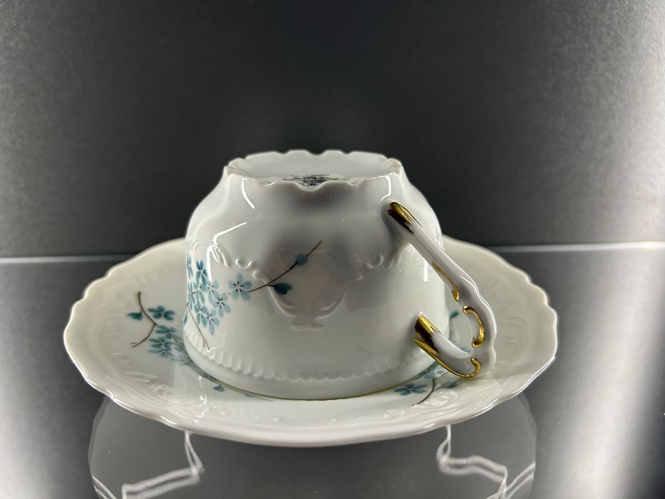Чайна пара, 200 мл, Limoges , тавро, вінтаж.