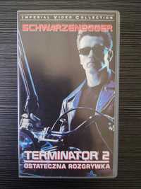 VHS nowa ,,TERMINATOR 2'' Ostatnia rozgrywka- Arnold Schwarzenegger