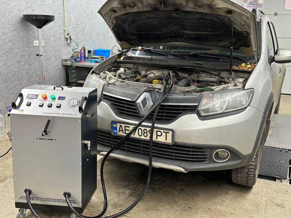 Промивання радіатора пічки системи опалення без розбирання.