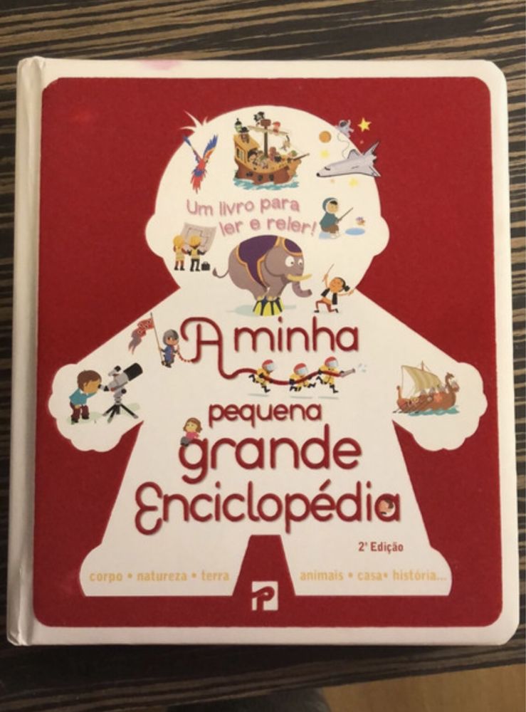 Livro “A minha pequena grande Enciclopédia” para crianças