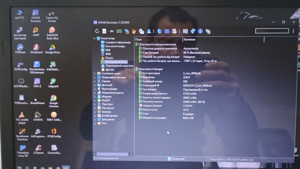 Ноутбук Acer E1-571G I5-3210M Geforce GT710M 1GB 12GB RAM SSD256GB