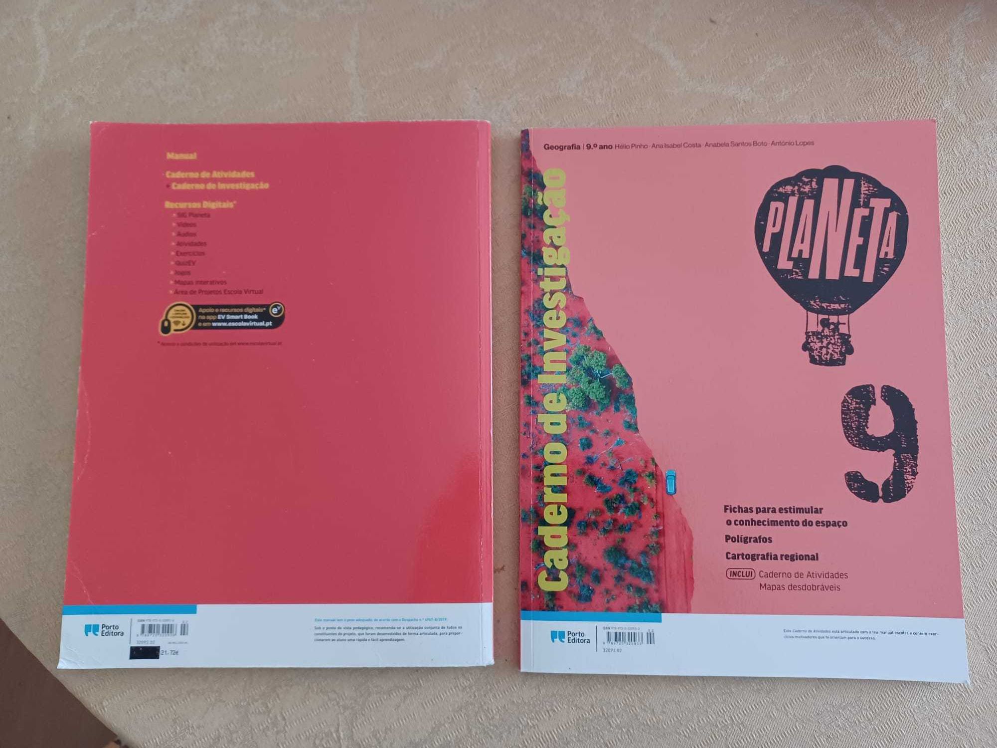 PLANETA - Geografia - 9.º Ano  (NOVO/COMO NOVO)