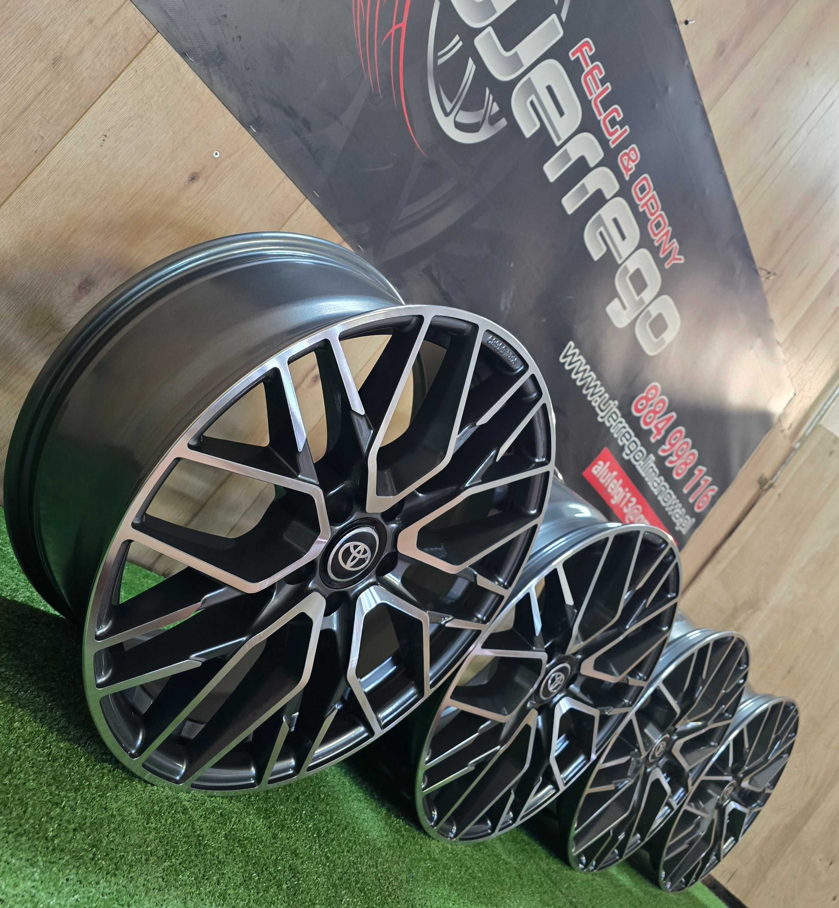 NOWE ALUFELGI TOYOTA 17x5x100 - Gt86,Prius,Urban Cruiser,Verso-S