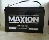 Аккумулятор АКБ OT MAXION 12-100 AGM  12V 100Ah