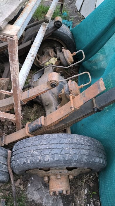 Мости, балки, редуктор, ресори, диски, підресорники, DF-44, DF-25,