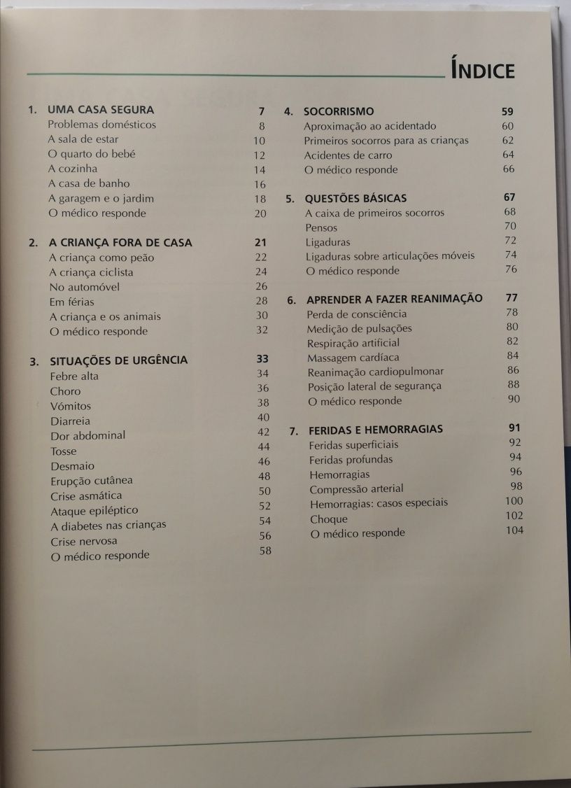 ABC do crescimento - Primeiros socorros