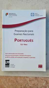 Vendo livro de preparação para Exames Nacionais de Português - 12º ano