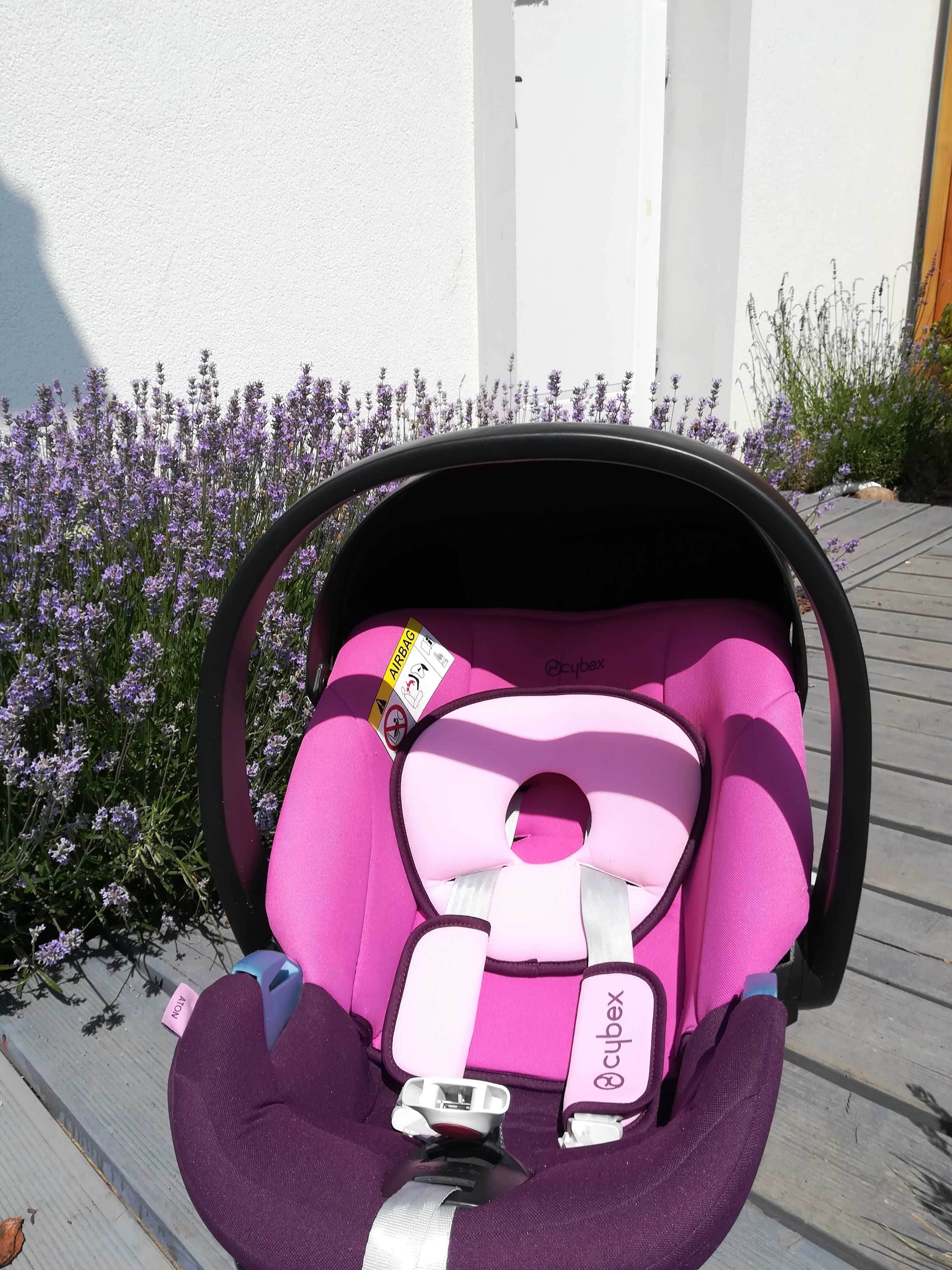 Fotelik Cybex aton purple rain