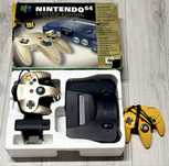 Nintendo 64 Box Złoty Pad