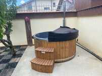 Balia ogrodowa - hottube - beczka - jackuzzi