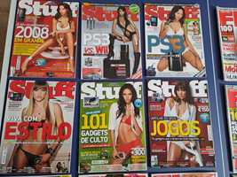 25 Revistas diversas FHM e Stuff