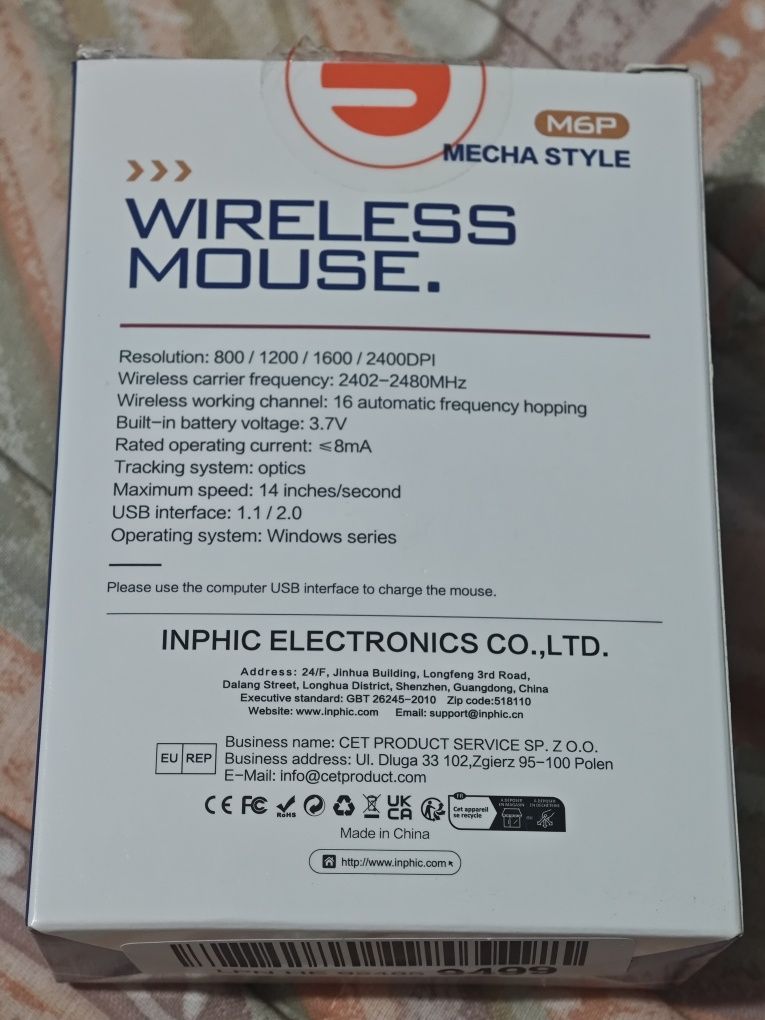 Tech Wireless mouse