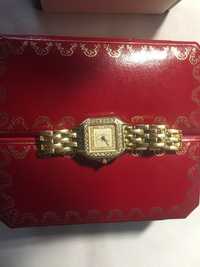 Zegarek złoty z diamentami Cartier Panthera 18k