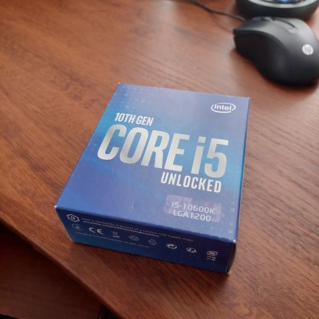Процесор Intel core i5 10600K LGA 1200
Комплект полный, процессор и