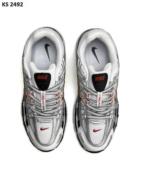 Кросівки Nike P-6000 White Red. Арт: KS 2492