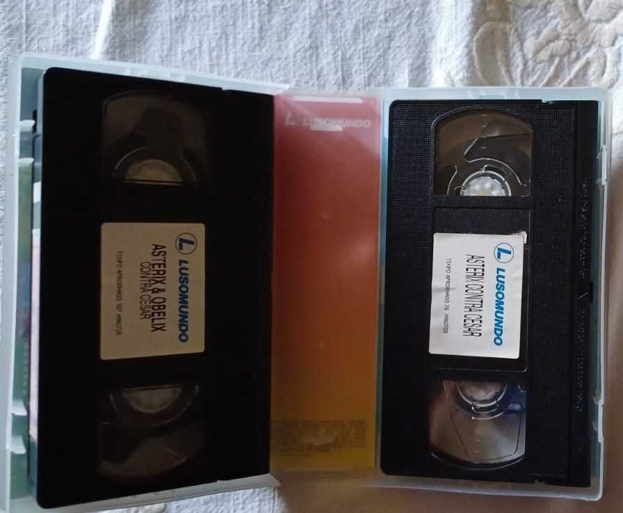 Lote VHSs em bom estado completamente funcionais