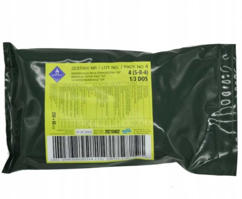 Sprzedam Racje Żywnościowe