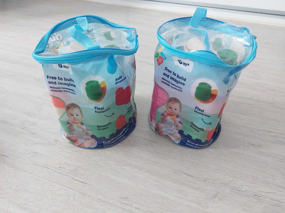 Dumi Blocks Super Miękkie Klocki 2 opakowania Dumel