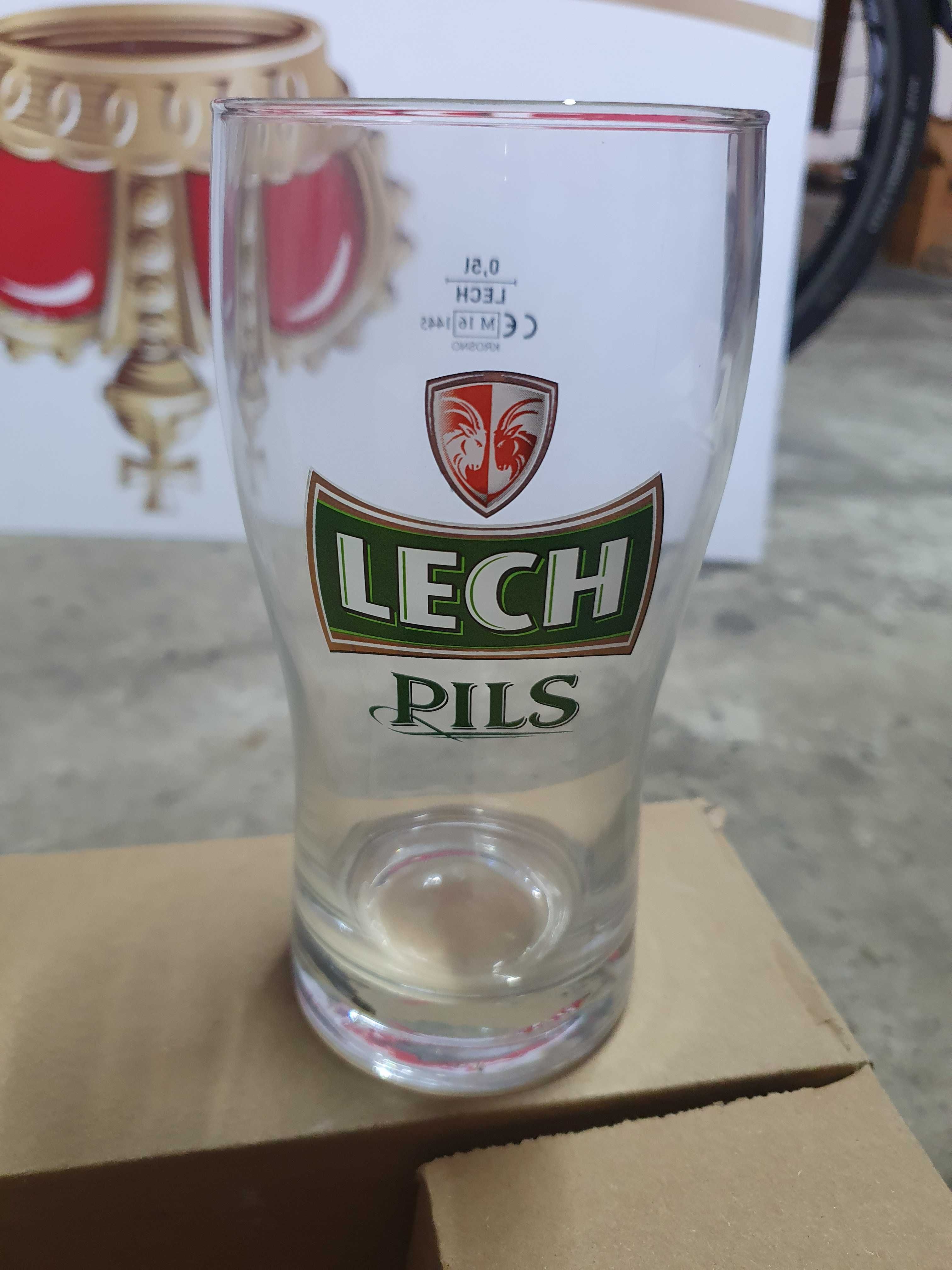 Szklanki Lech Pils