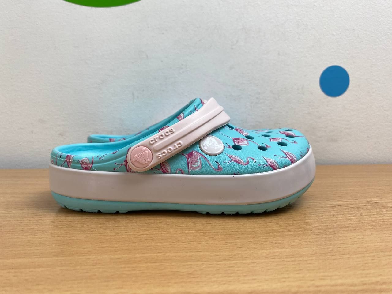Уцінка ! Crocs Crocband Kids крокси для дівчаток розмір 27 ( С10)