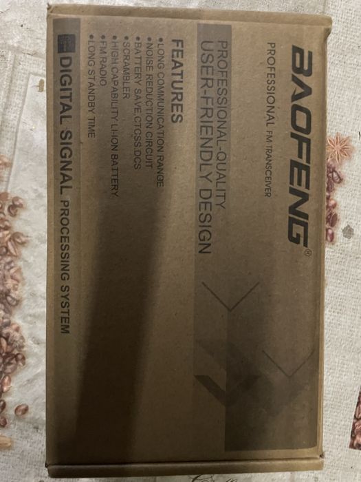 Рация Baofeng UV-5R 5 Вт 1800 мАч с гарнитурой