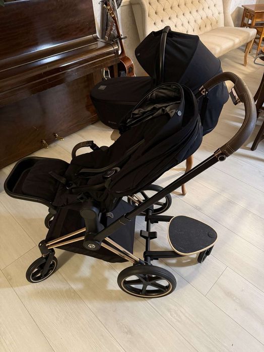 Cybex Priam 4.0 2w1 Rose Gold/Black w bdb stanie!