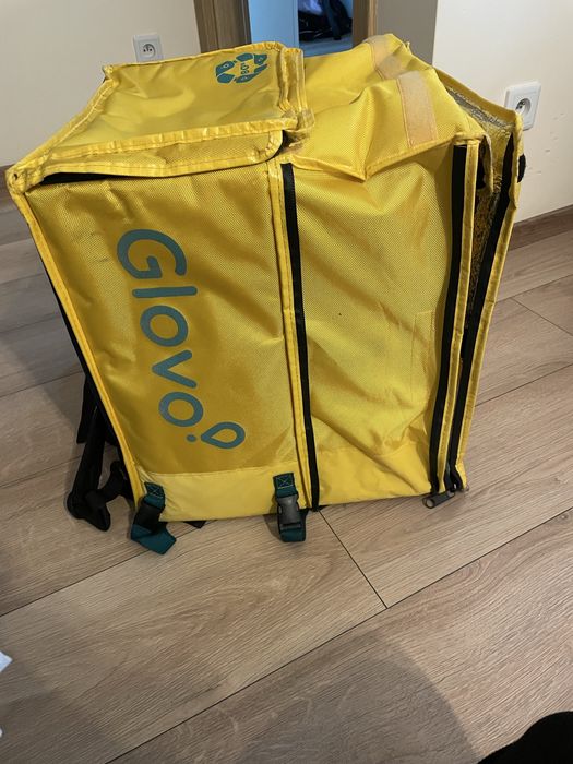 Torba GLOVO/ wodoodporna/ termiczna/ lekka/ używana pszez pary dni