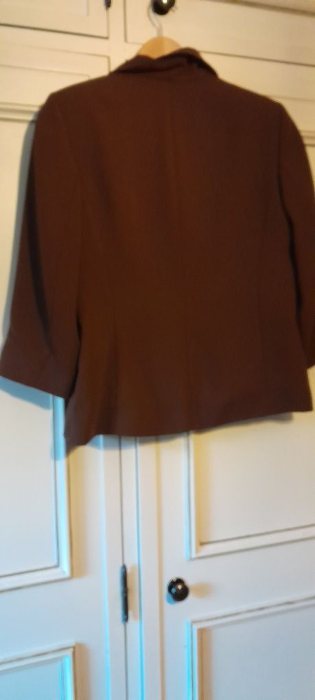 Blazer meia manga cintado