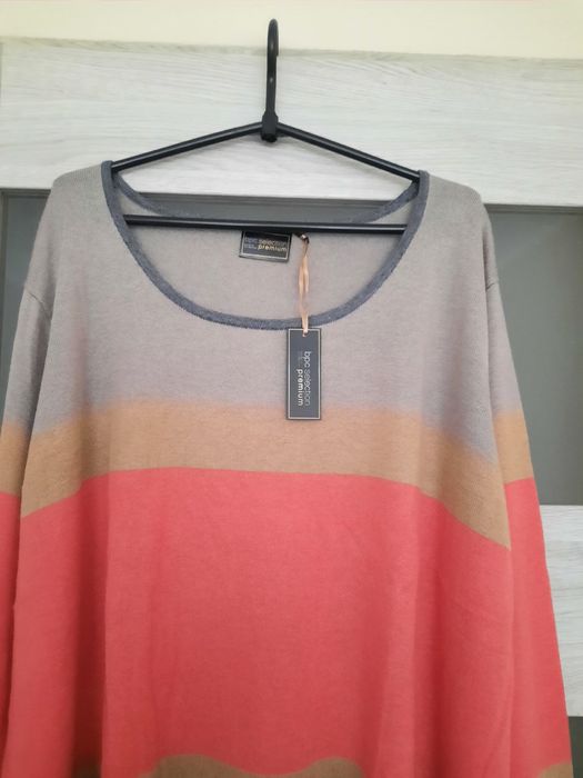 Bonprix Selection cudny sweterek jedwab, kaszmir 56-58 Nowy 30 % ceny