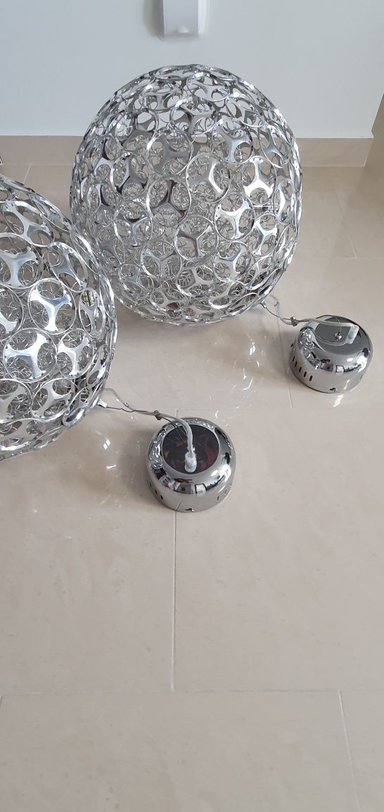 Lampy ażurowe wiszące(2szt.)