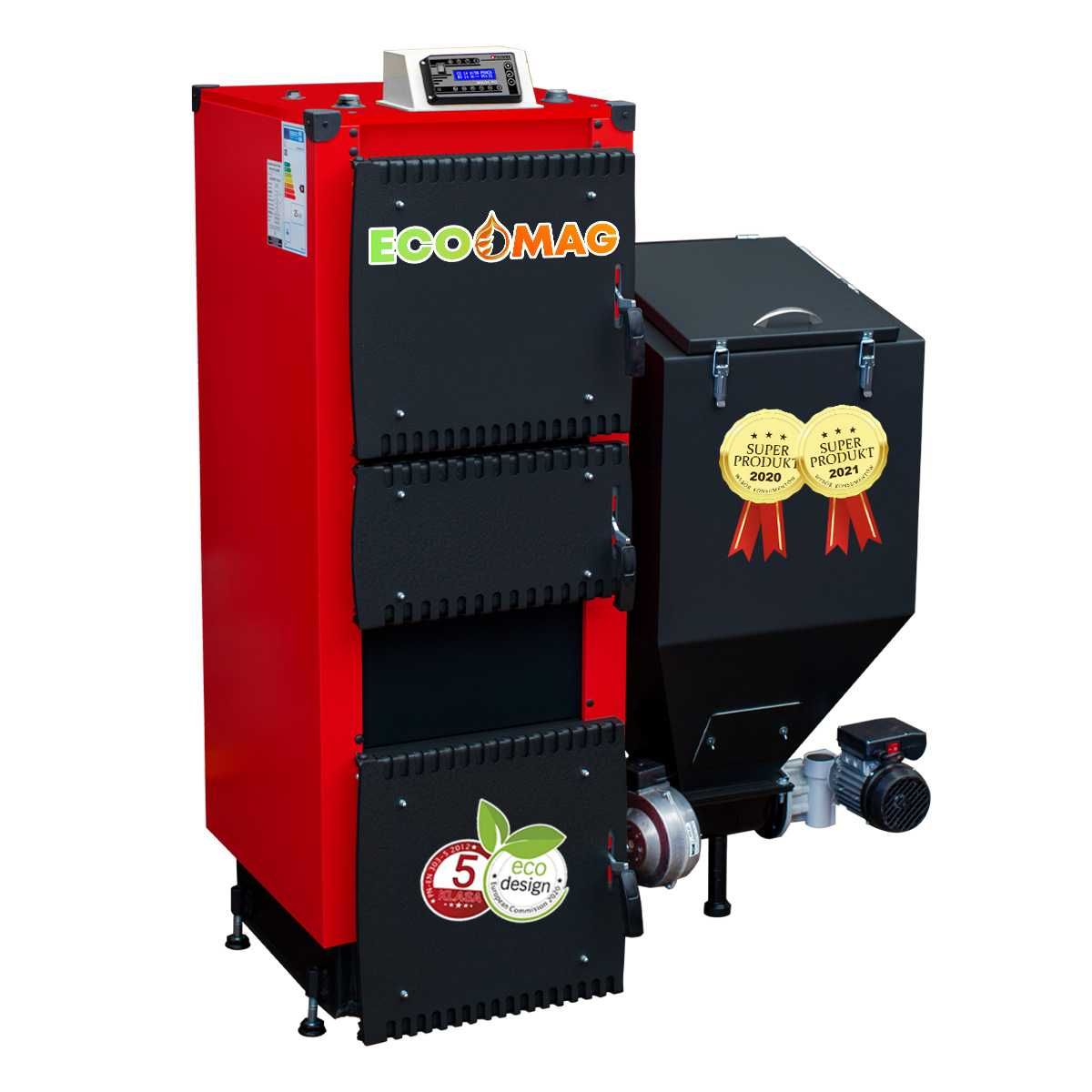 EKOVERT PLUS Kotły, piec na EKOGROSZEK kocioł C.O. moc 15kW 5 KLASA