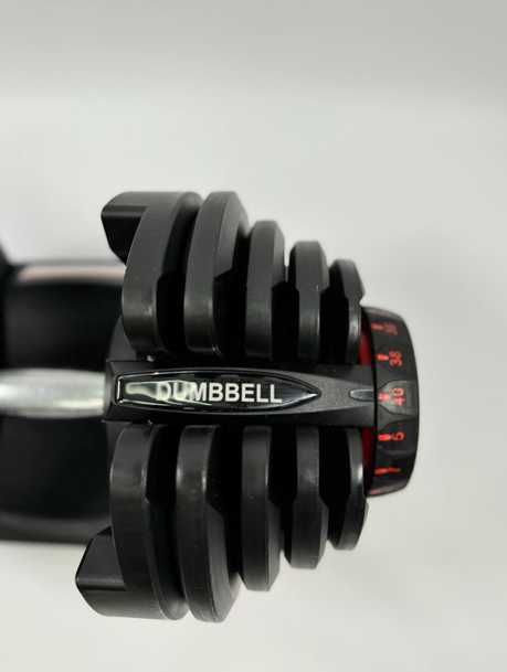 гантеля до 40 кг регулируемая 17 уровней + платформа гантелі гантель