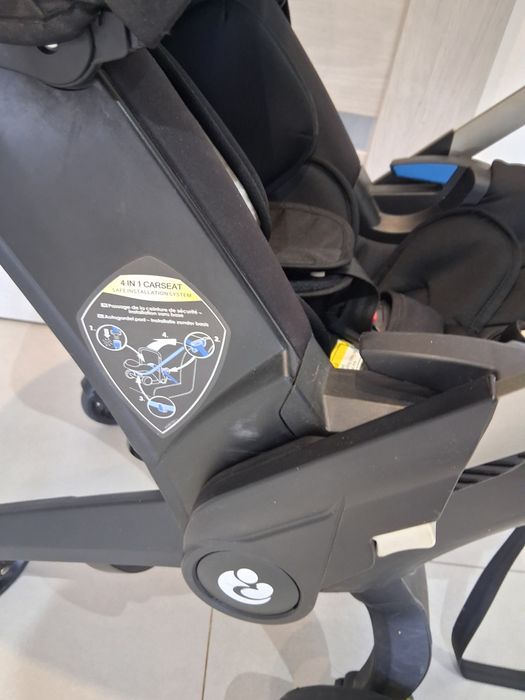 Jeżdzący fotelik samochodowy 3w1