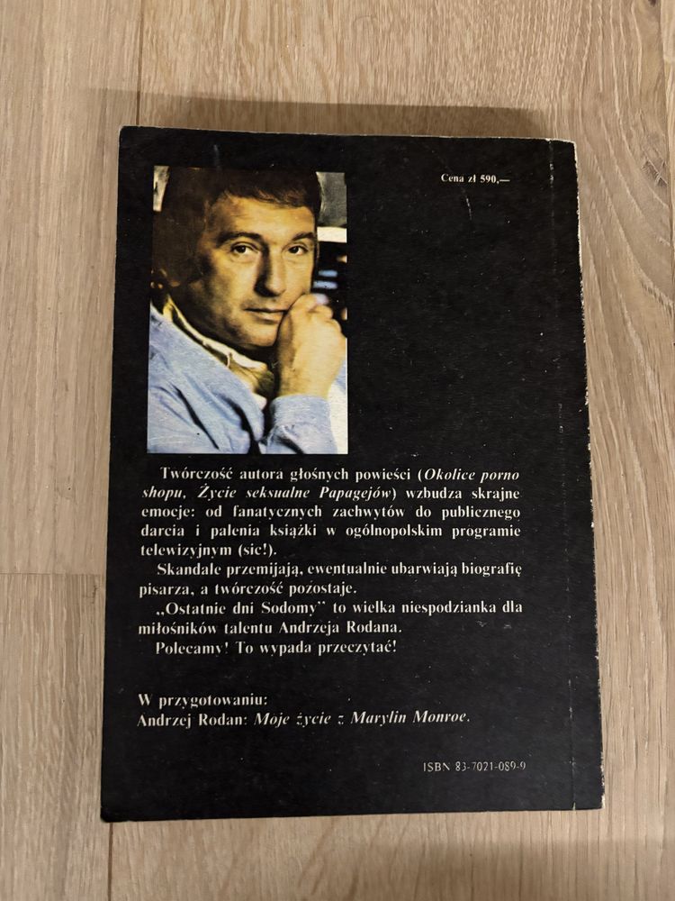 Ostatnie dni sodomy - Andrzej Rodan