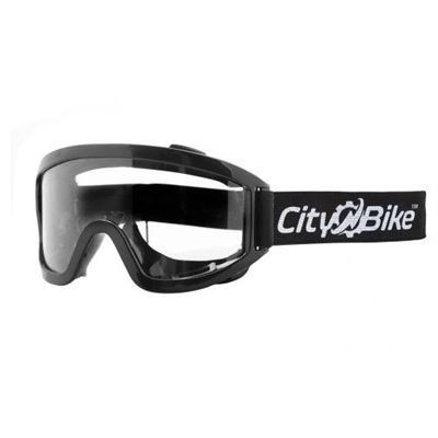 Kask Cross Enduro Bmx Quad M + Rękawice + Gogle
