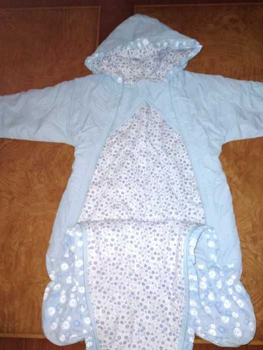 Комбінезон-конверт демісезонний, 80 см