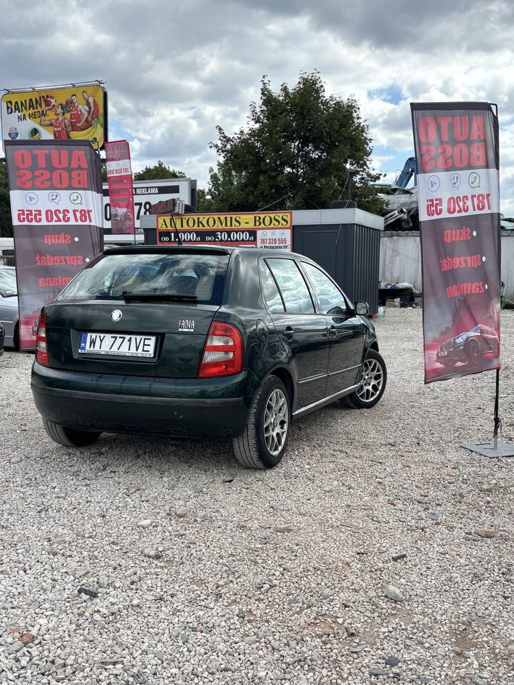 Na Sprzedaż Skoda Fabia 1.4LPG/fajny st/zadbany/klima/alu/oszczędny