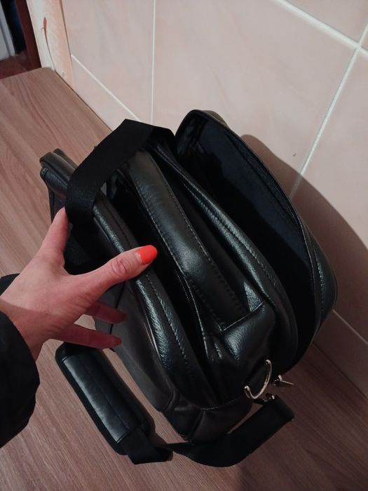 Чоловіча шкіряна сумка Samsonite