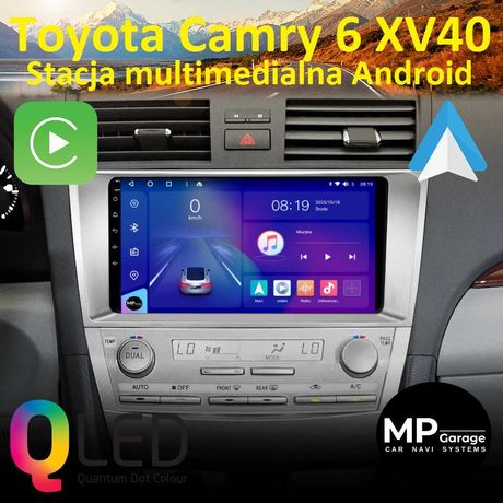 TOYOTA CAMRY_6 Radio Android 4G DSP CarPlay/AA Montaż!!!