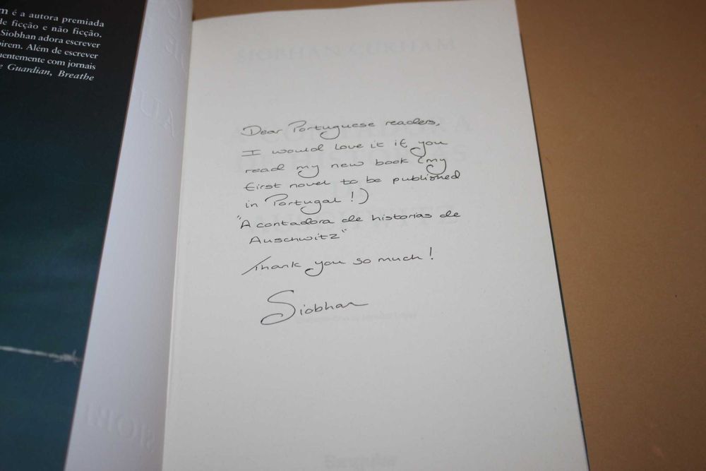 A Contadora de Histórias de Auschwitz//Siobhan Curham