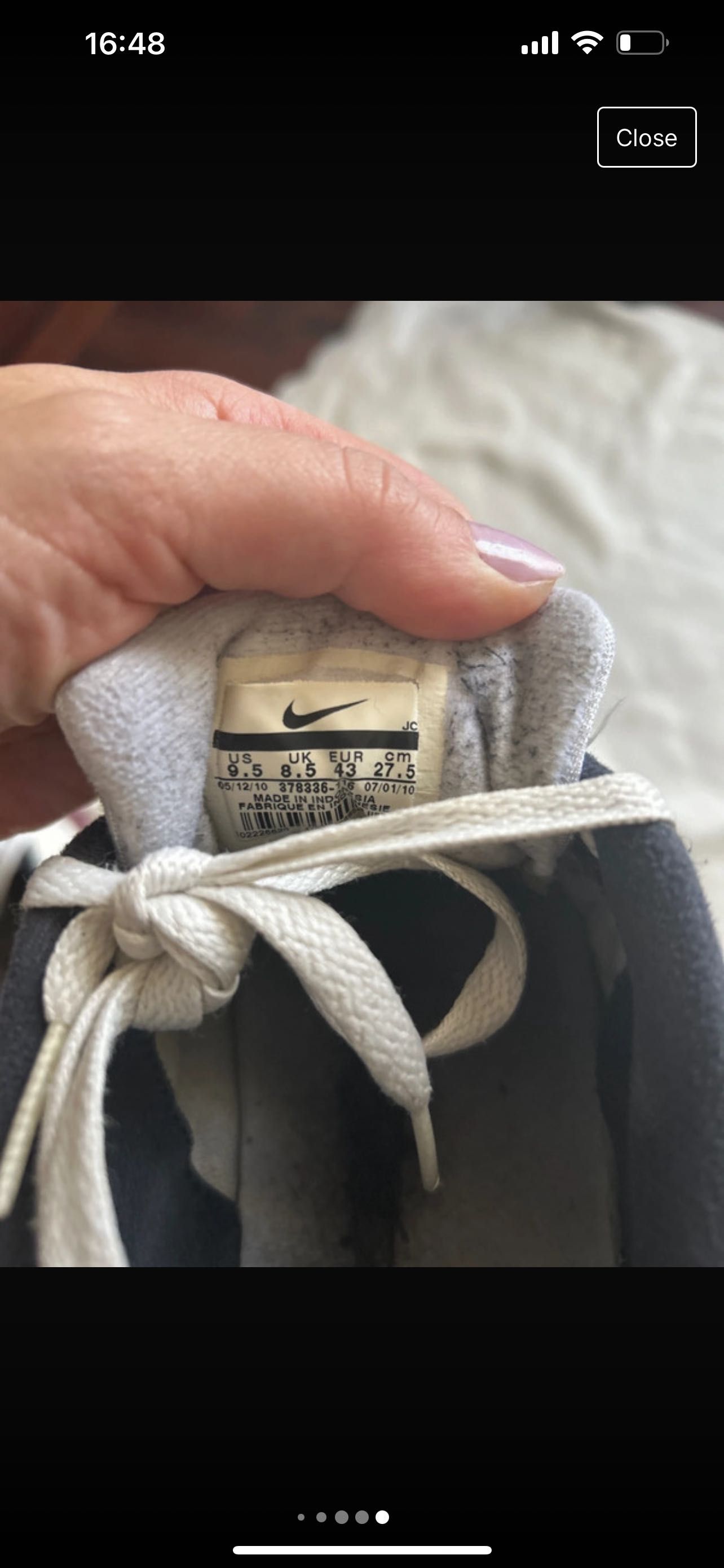 sapatos de homem Nike