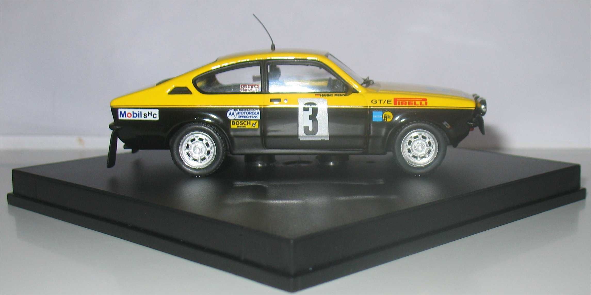 Opel Kaddet GT/E - 3º Sachs Winter Rally 1977 - Walter Smolej