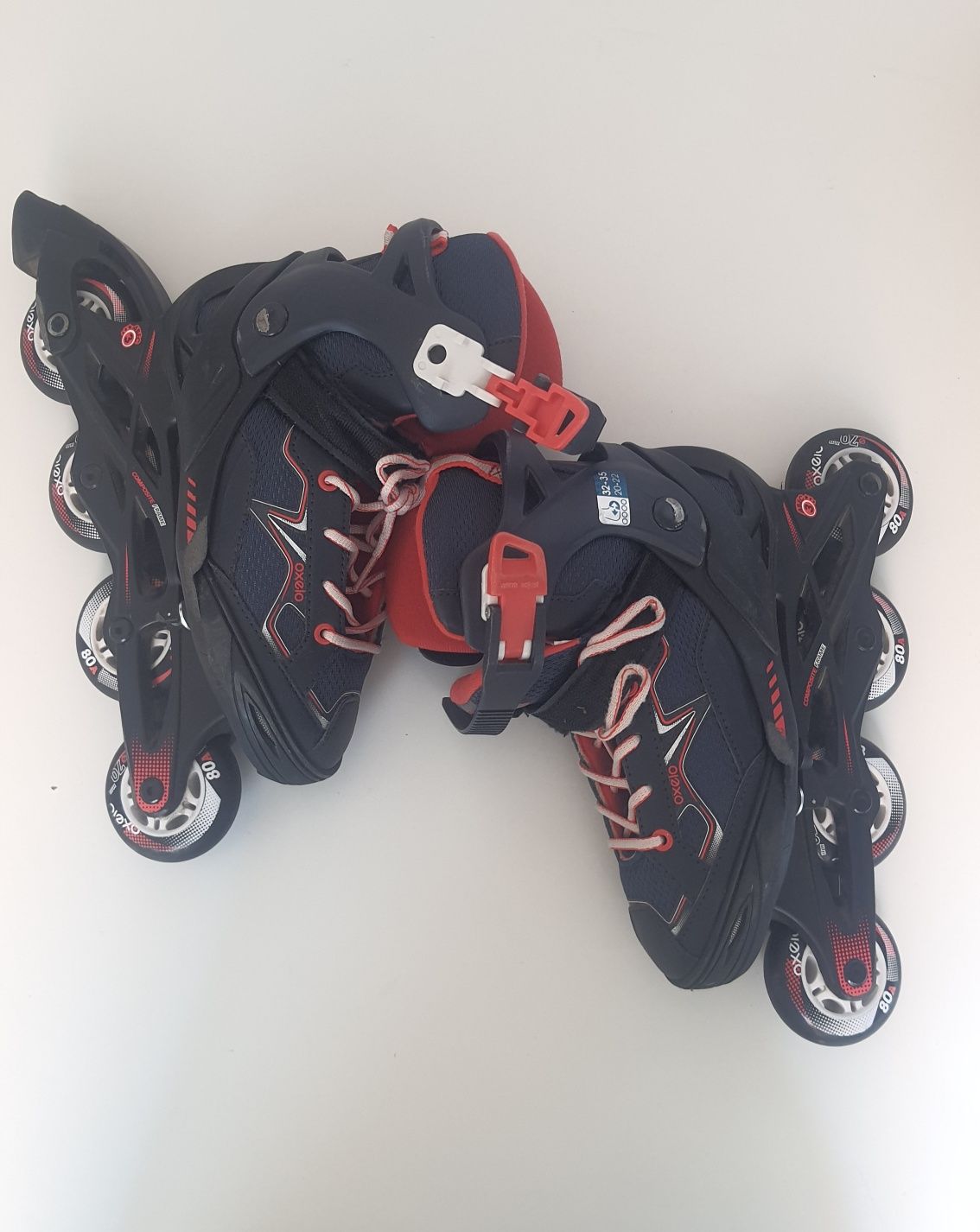 Patins ajustável + proteção (32 ao 35)