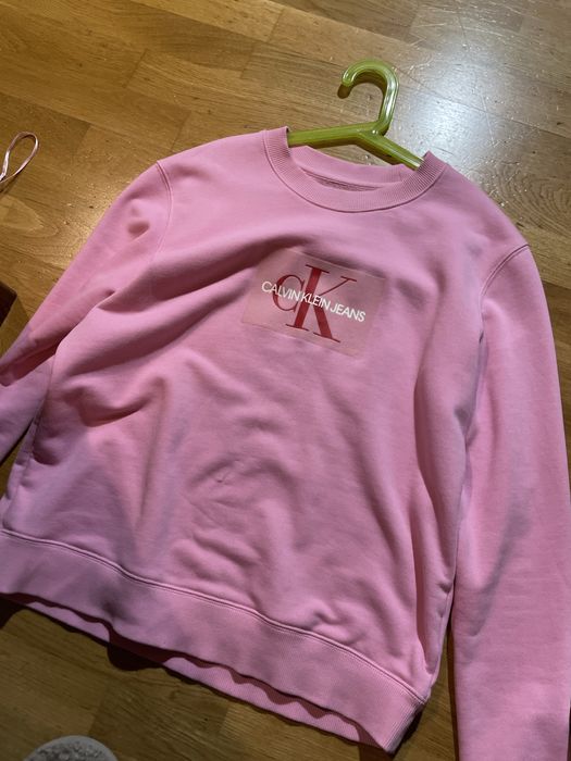 Світшот рожевий calvin klein jeans,худи