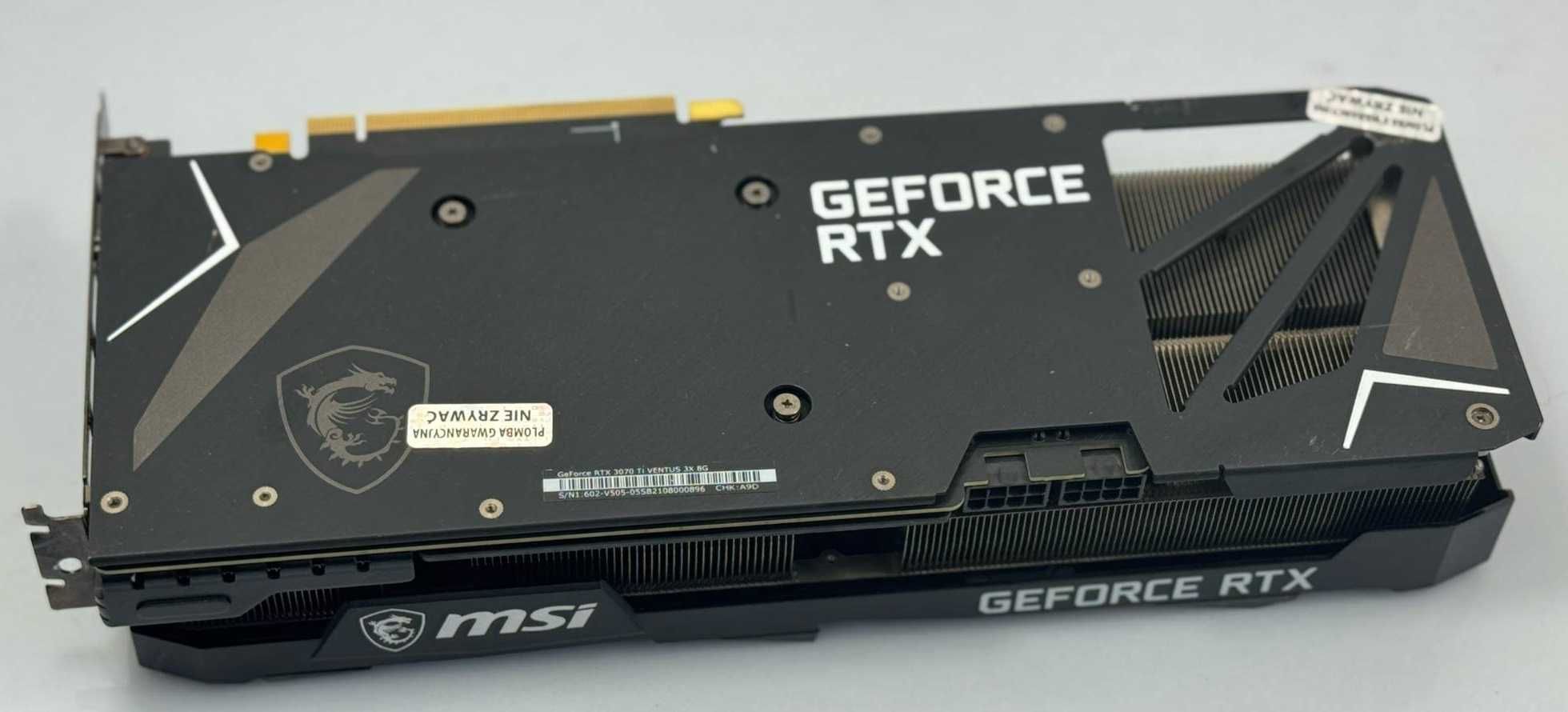 Karta graficzna MSI GeForce RTX 3070 Ti VENTUS 3X OC 8GB GDDR6X FV23%