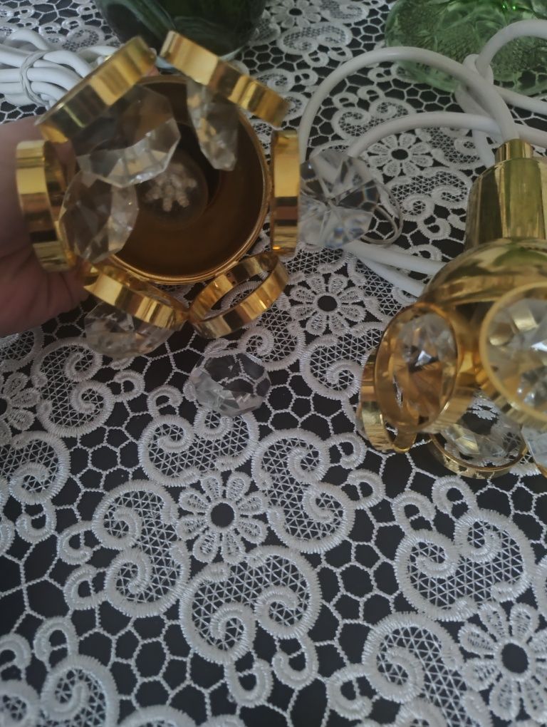Lampa kryształowa raf vintage
