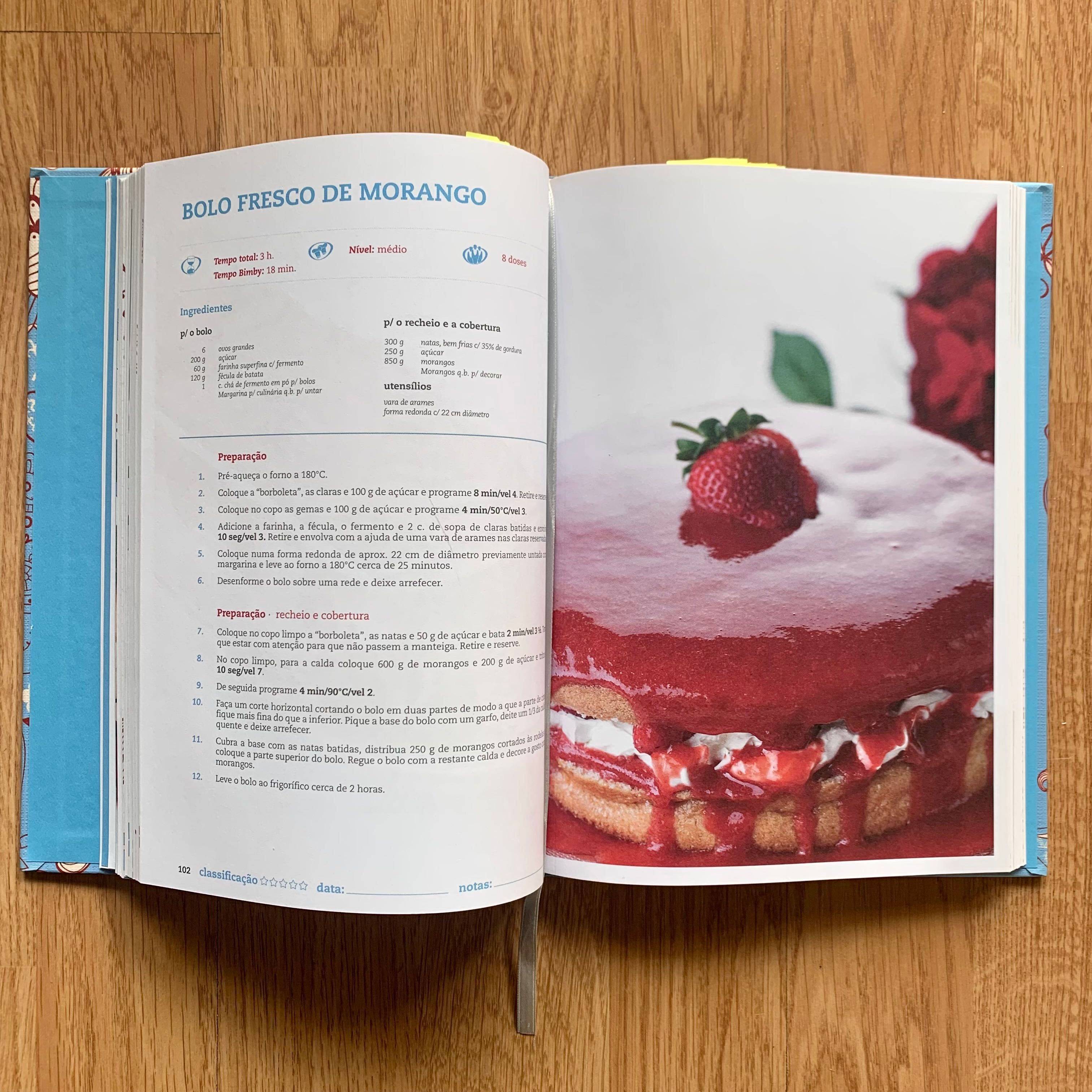 Livro: o meu ano com a Bimby - Receitas