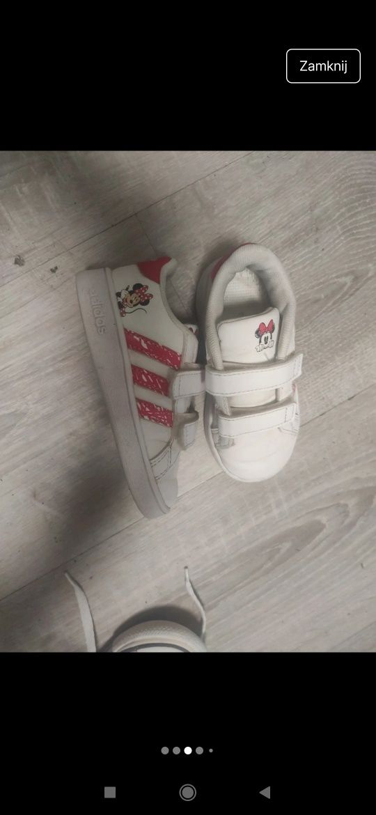 Converse adidas Pepa zestaw butów dla dziewczynki roz 22/23